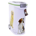 Контейнер для корма Curver PetLife  с колесами и ковшиком, на 20кг/54л, 28*49*60см 18594