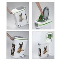 Контейнер для корма Curver PetLife  с колесами и ковшиком, на 20кг/54л, 28*49*60см 18594