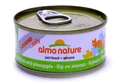 Консервы ALMO NATURE HFC Jelly Adult Chicken and Рineapple для взрослых кошек с курицей и ананасами в желе 24509