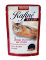 Пауч ANIMONDA Rafin Soup Adult для взрослых кошек с домашней птицей кроликом и ветчиной 83790/22027