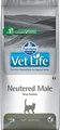 Сухой корм FARMINA VET LIFE Neutered Male диета для кастрированных котов 4397/PVT004049S