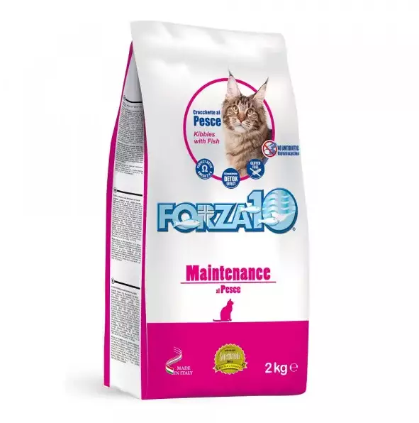 Сухой корм Forza10 Maintenance для взрослых кошек на основе рыбы Pesce 205002 - фото 29050