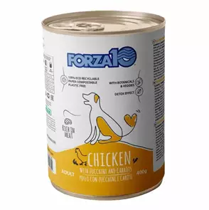 Консервы Forza10 Maintenance для взрослых собак с курицей, цукини и морковью 306412