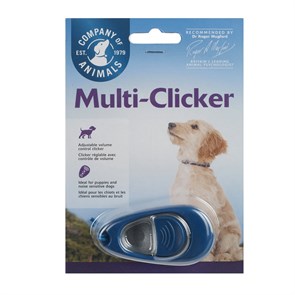 Кликер для дрессировки собак COA &quot;Multi-Clicker&quot;, 7х3.75 см